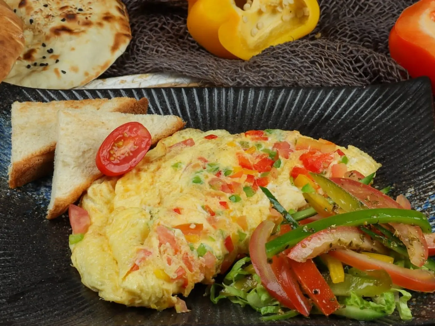 Omelette With Vegetables