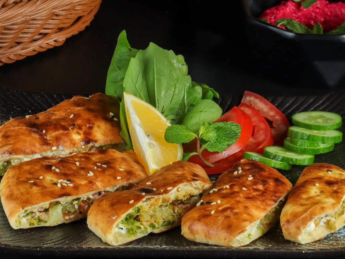 Falafel With Labneh
