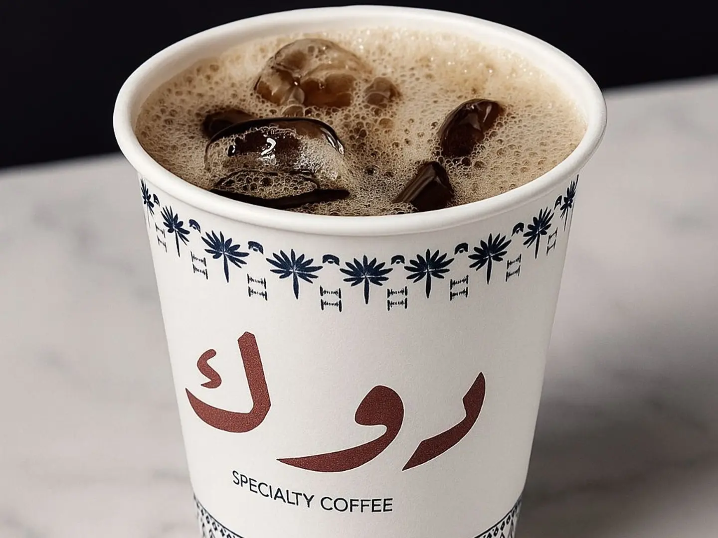 قهوه اليوم بارد