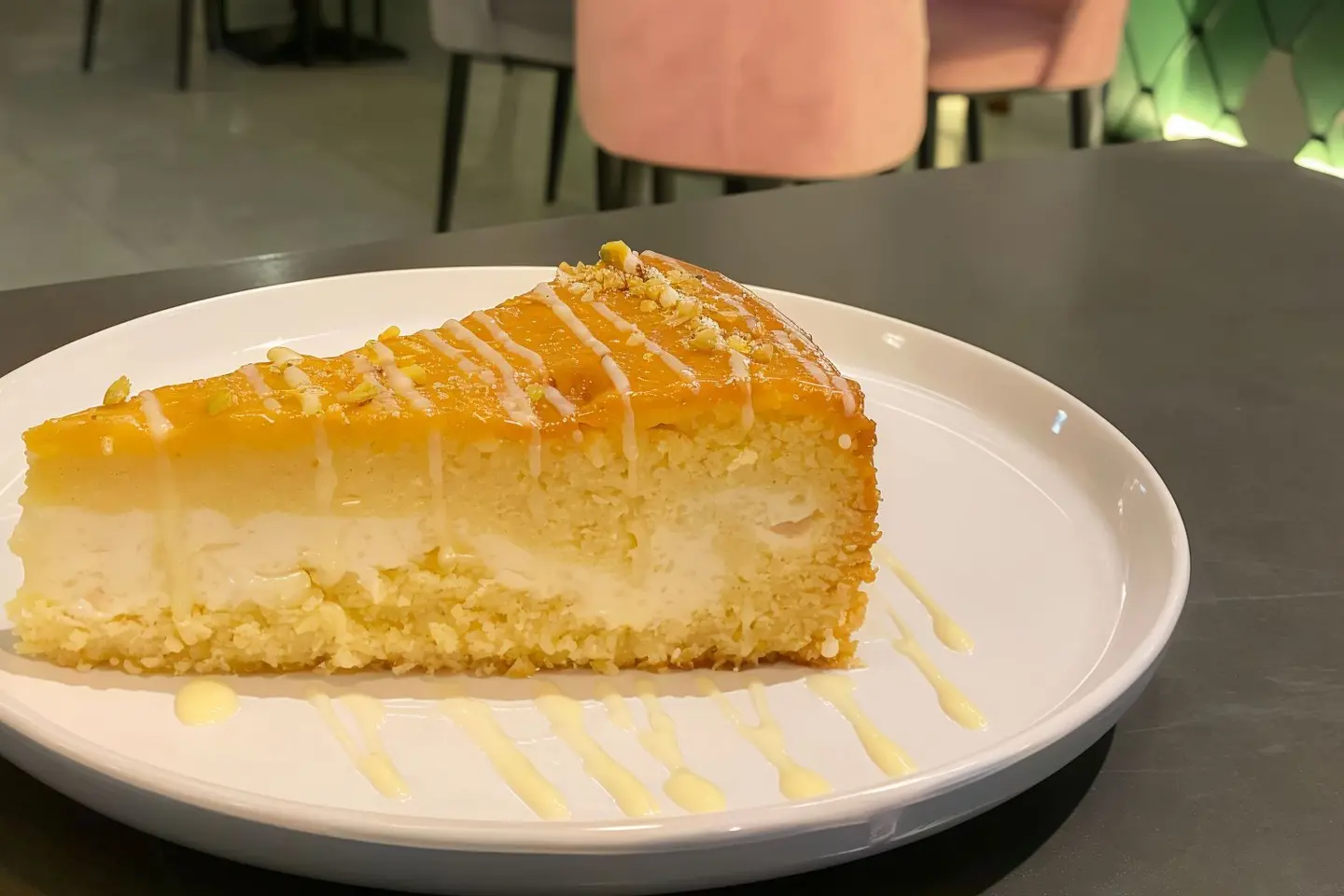 Basbousa Cheese Cake