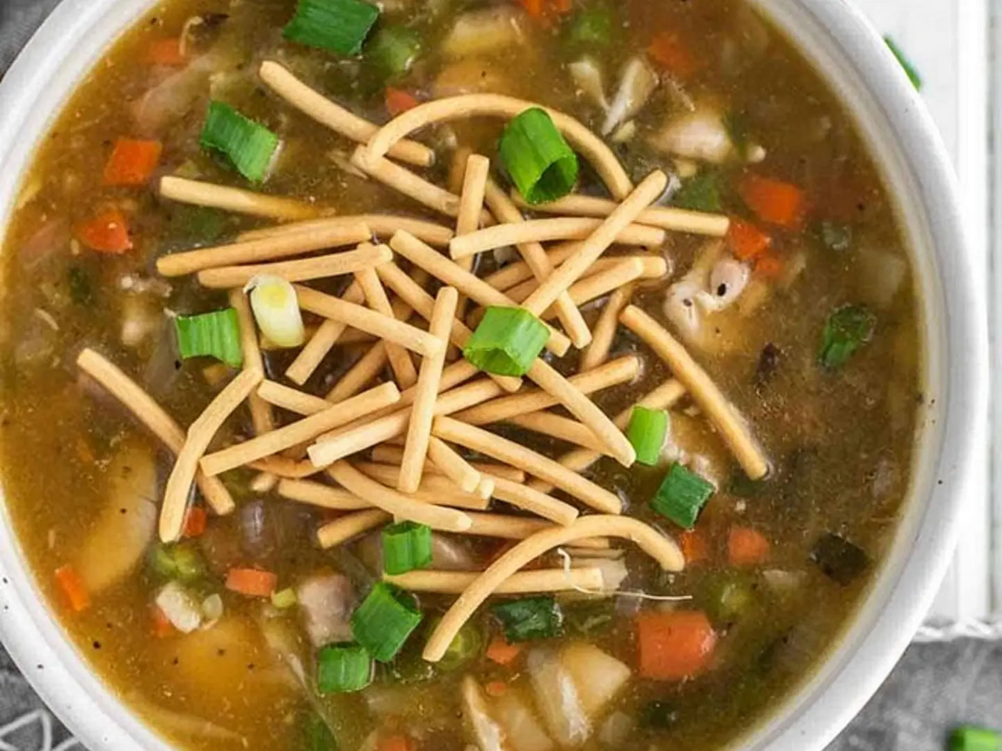 Chicken Manchow Soup