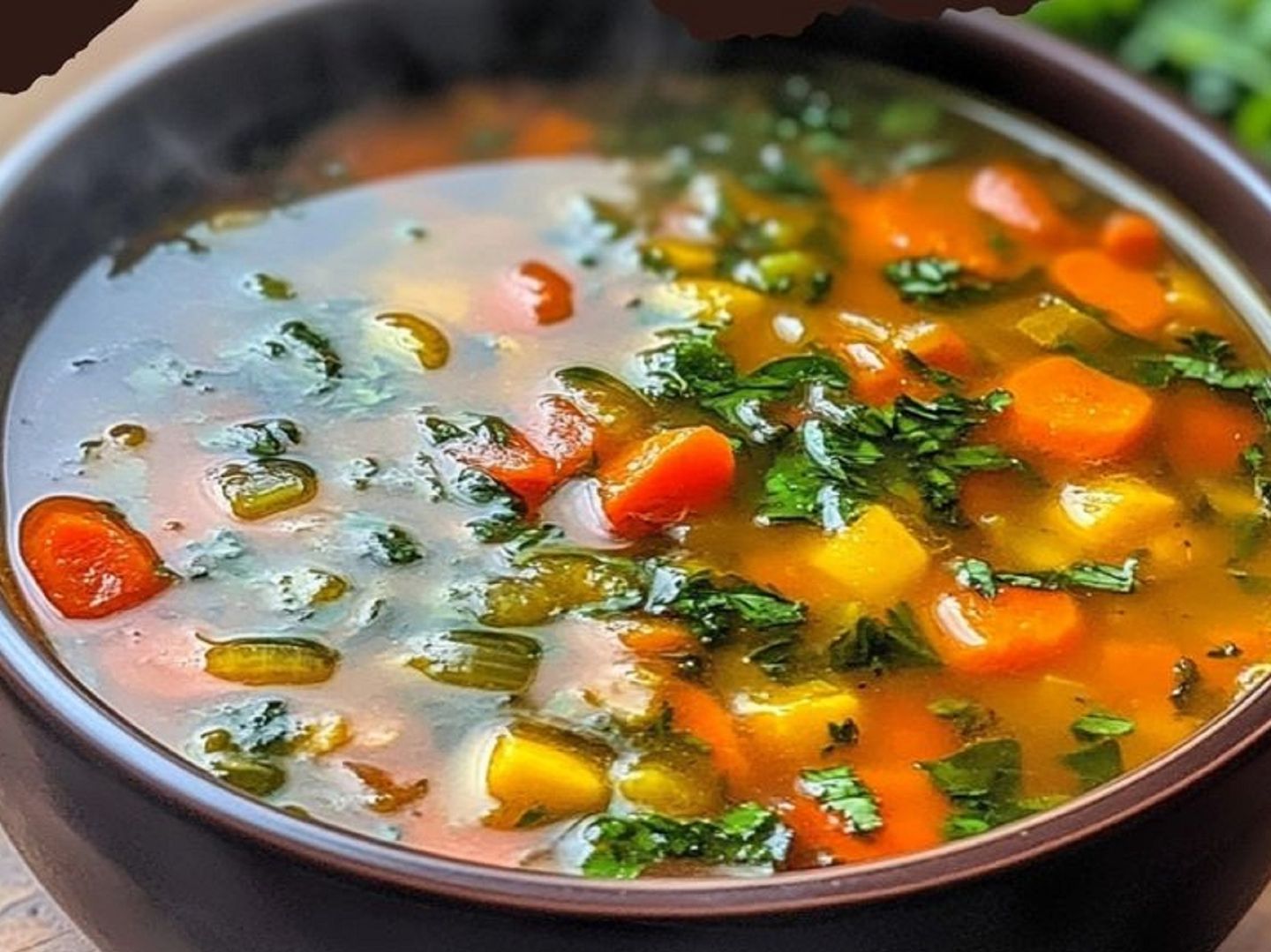 شوربة أكشايا بالخضار الخاصة