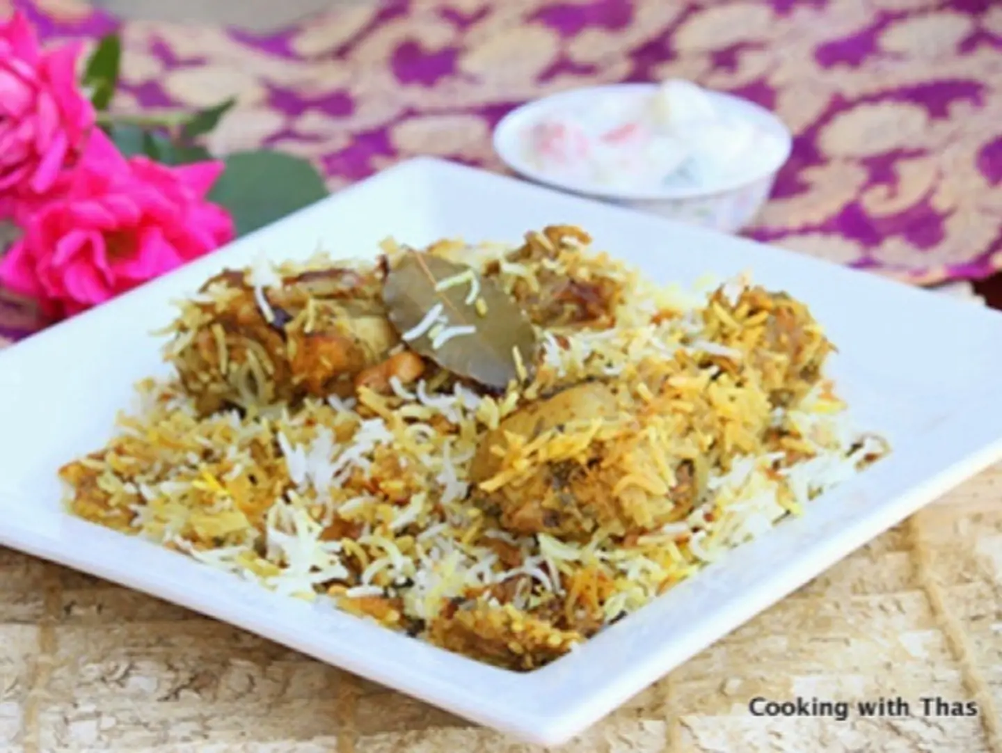 Hyderabadi Style Chicken Dum Biriyani
