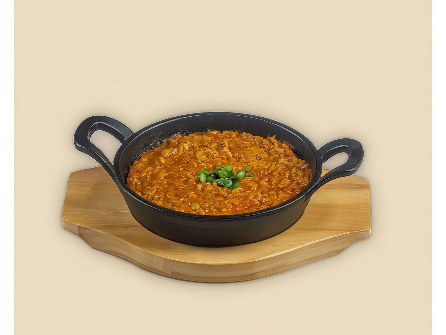 Pea With Tuna Hamsa