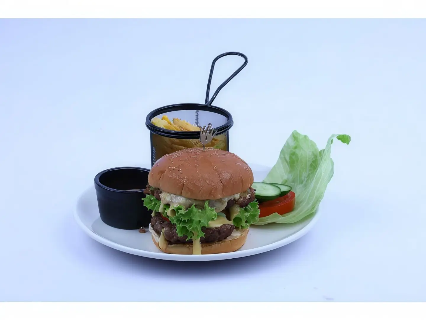 مينى برجر لحم