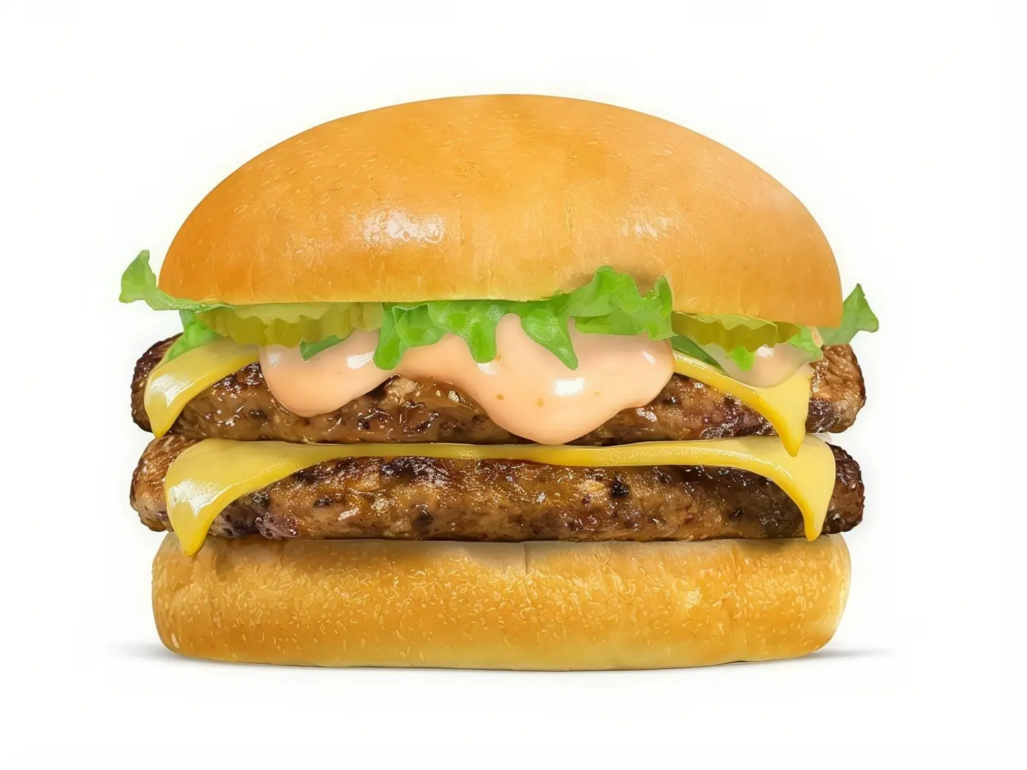 برجر لحم دبل