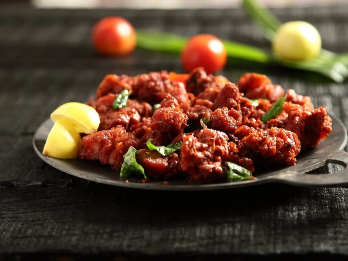 لحم ضأن مقلي - كبير