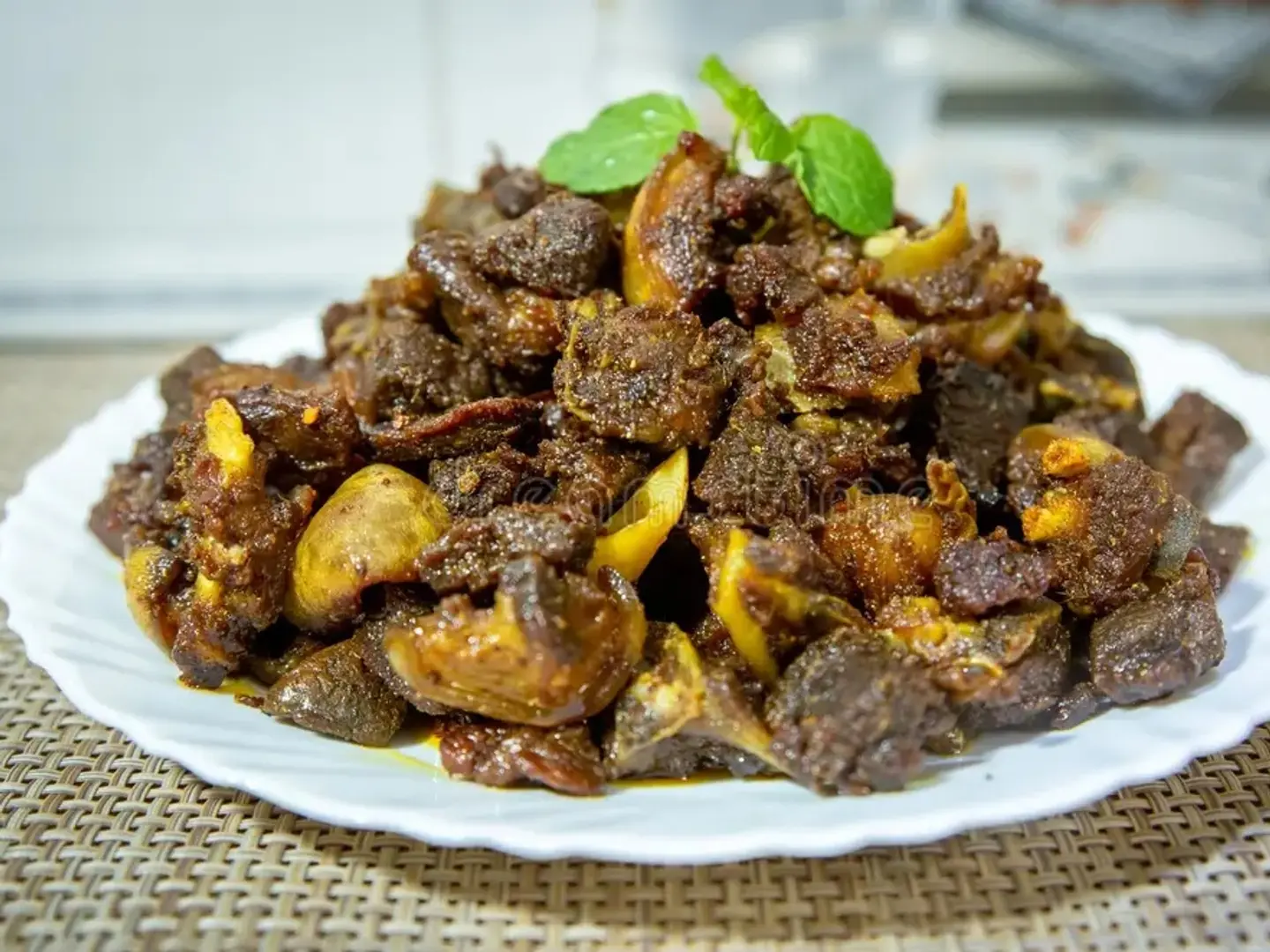 مقلي لحم الضأن