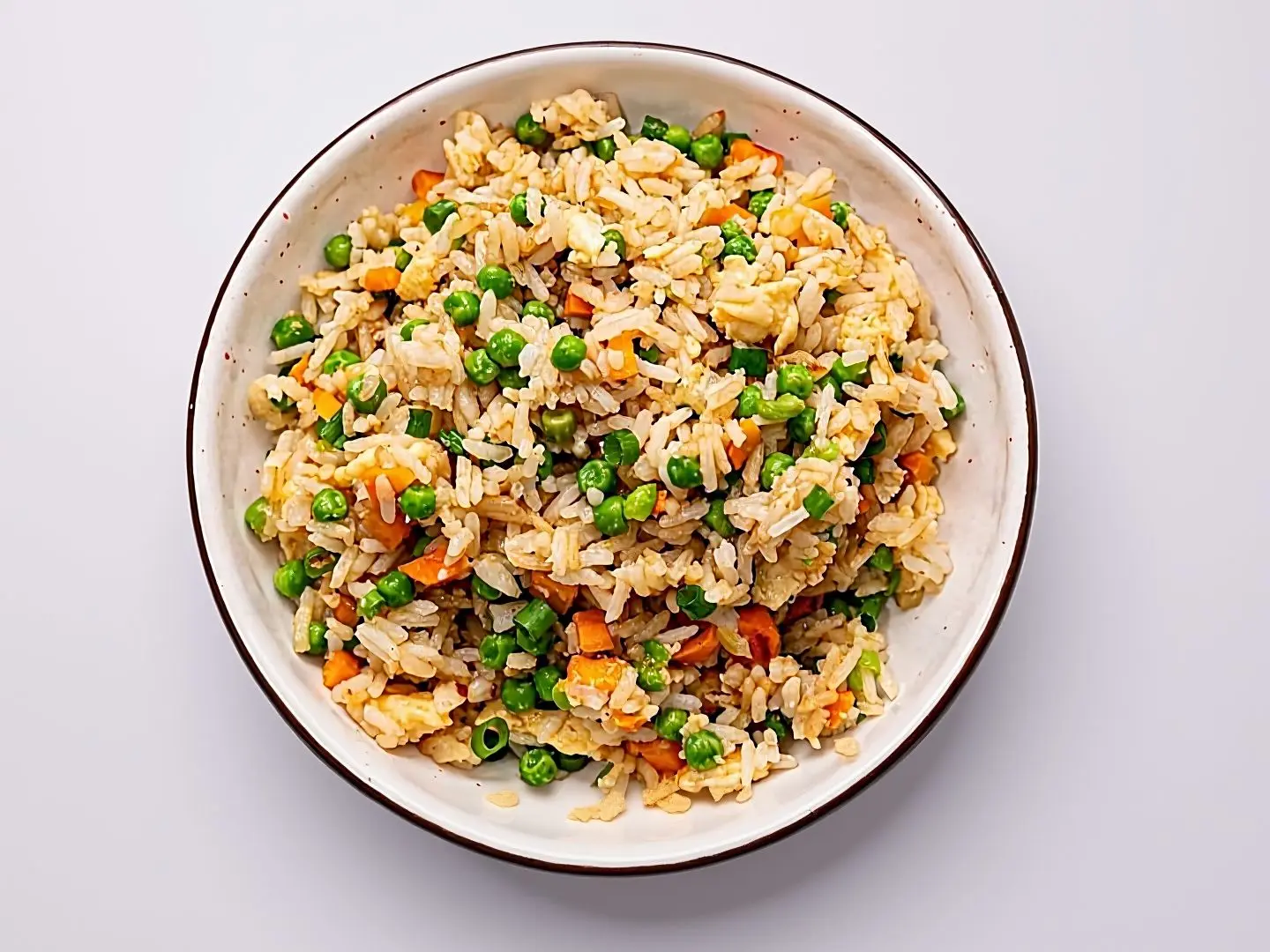 أرز مقلي بالخضار