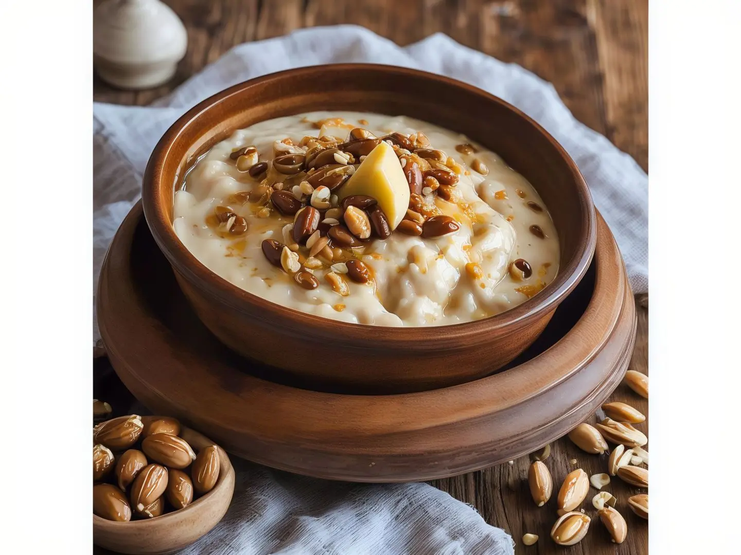 Honey And Cheese Masoub