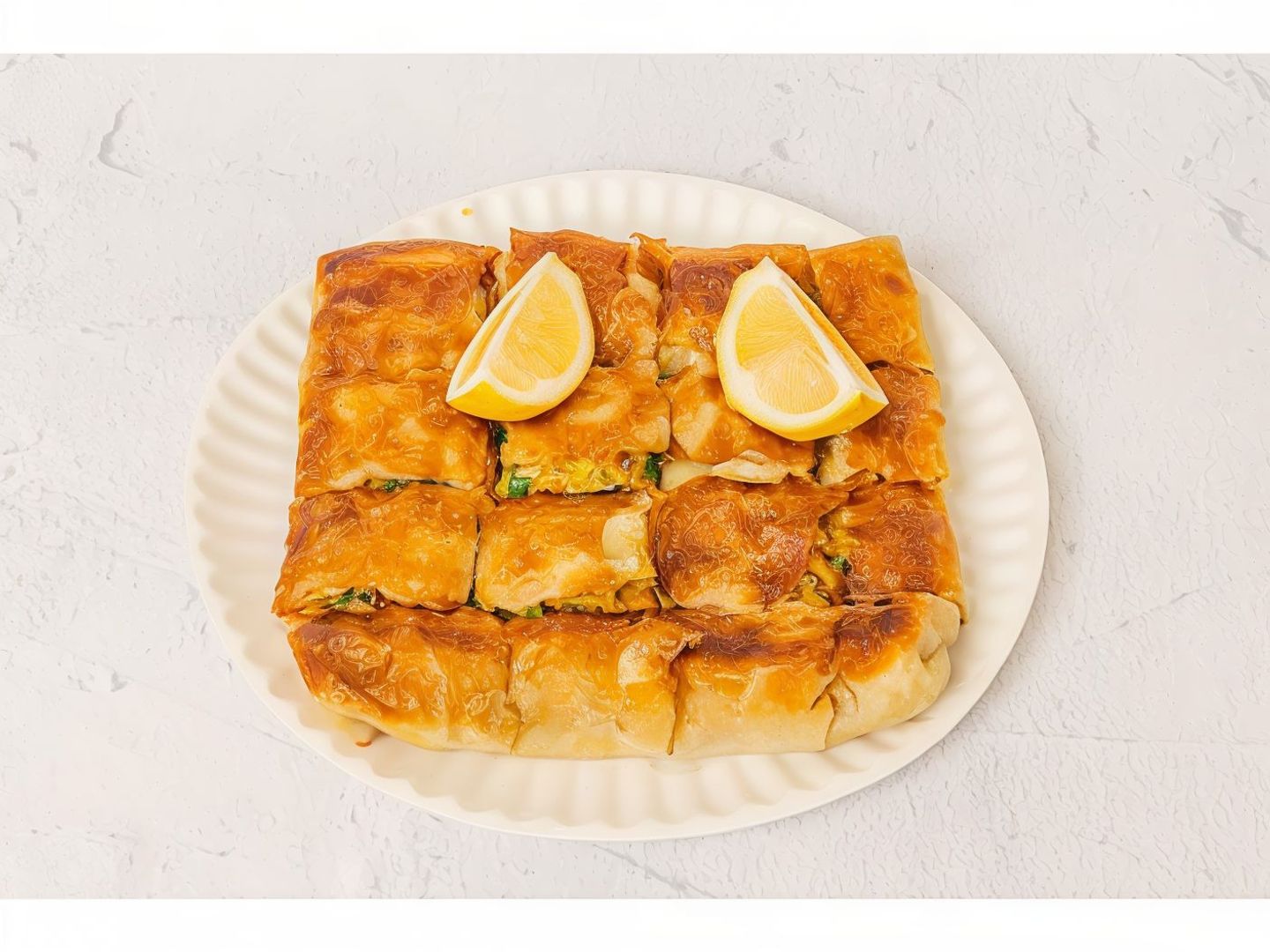 Vegetable Mutabbaq Without Tomatoes