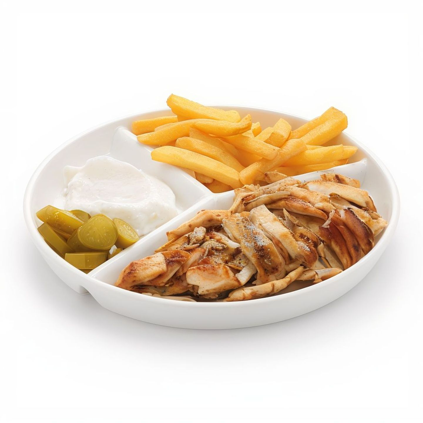 صحن شاورما صغير