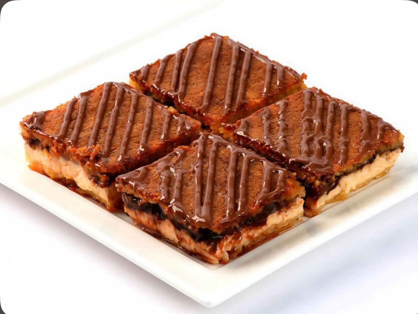Large Nutella Basbousa