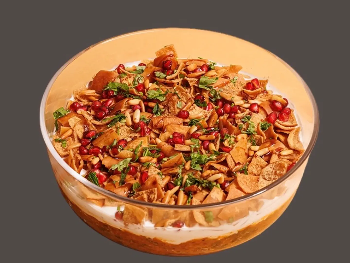 Large Cabbage Fatteh