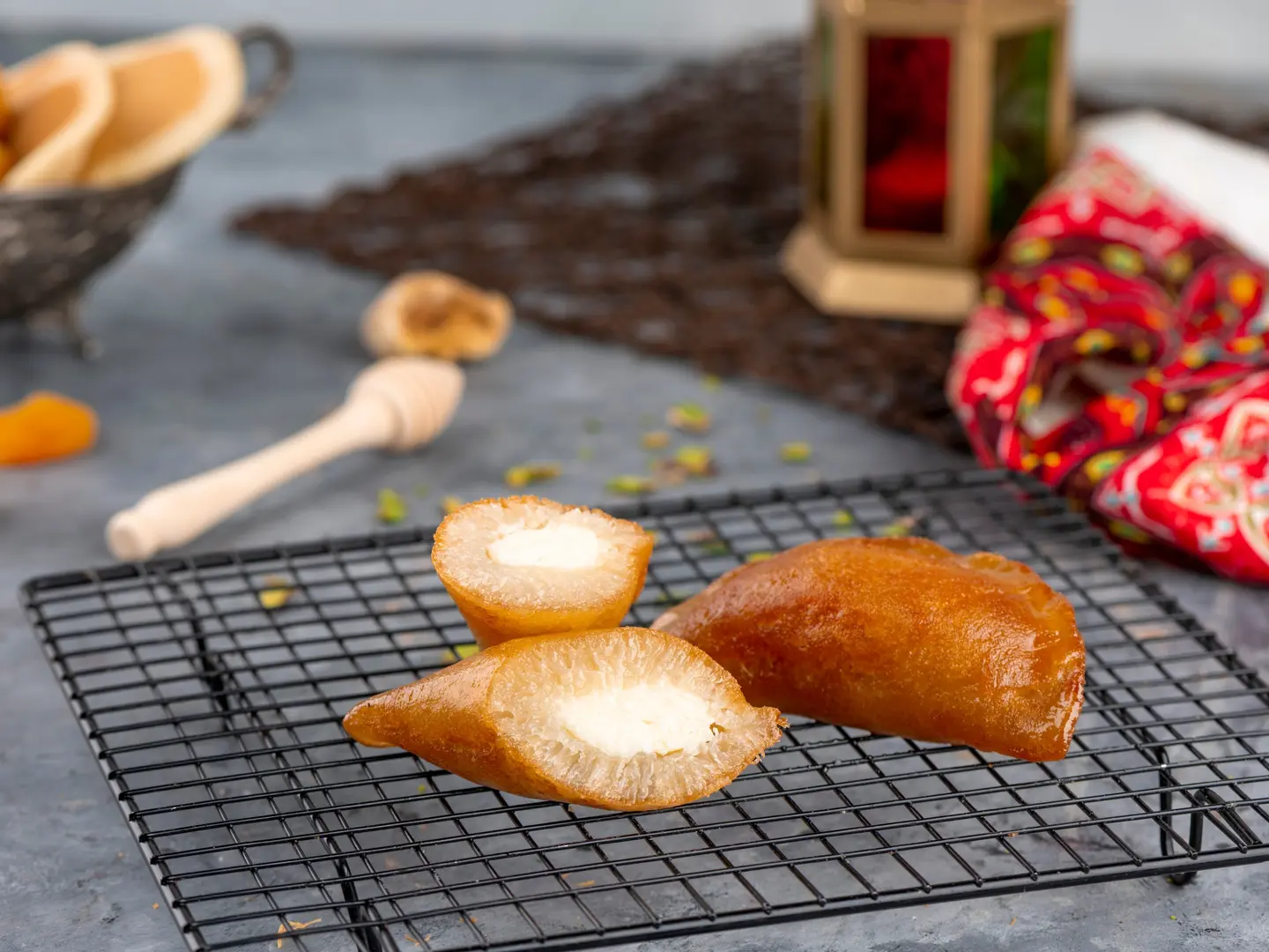 Fried Katayief Kushta