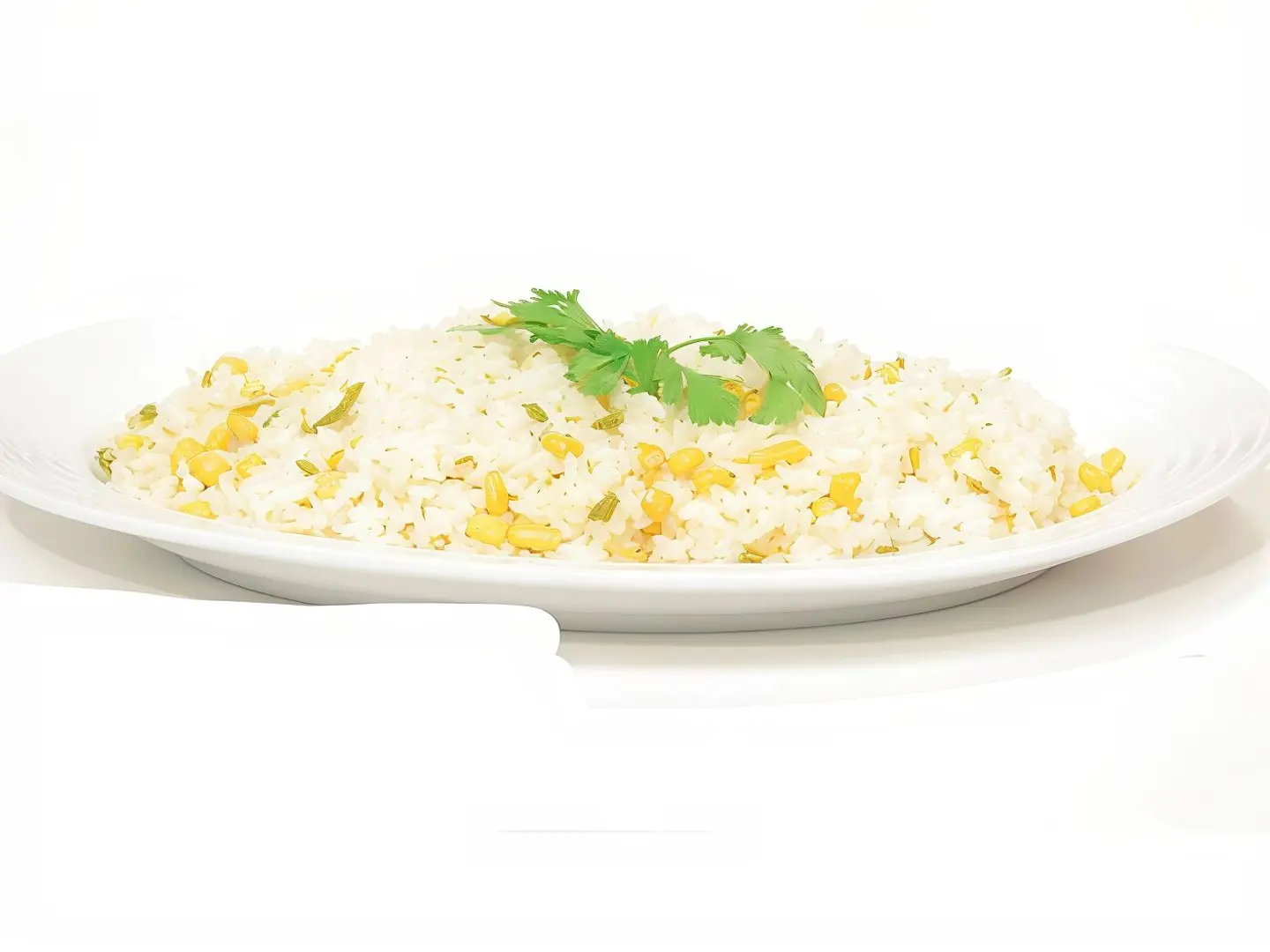 White Rice With Corn