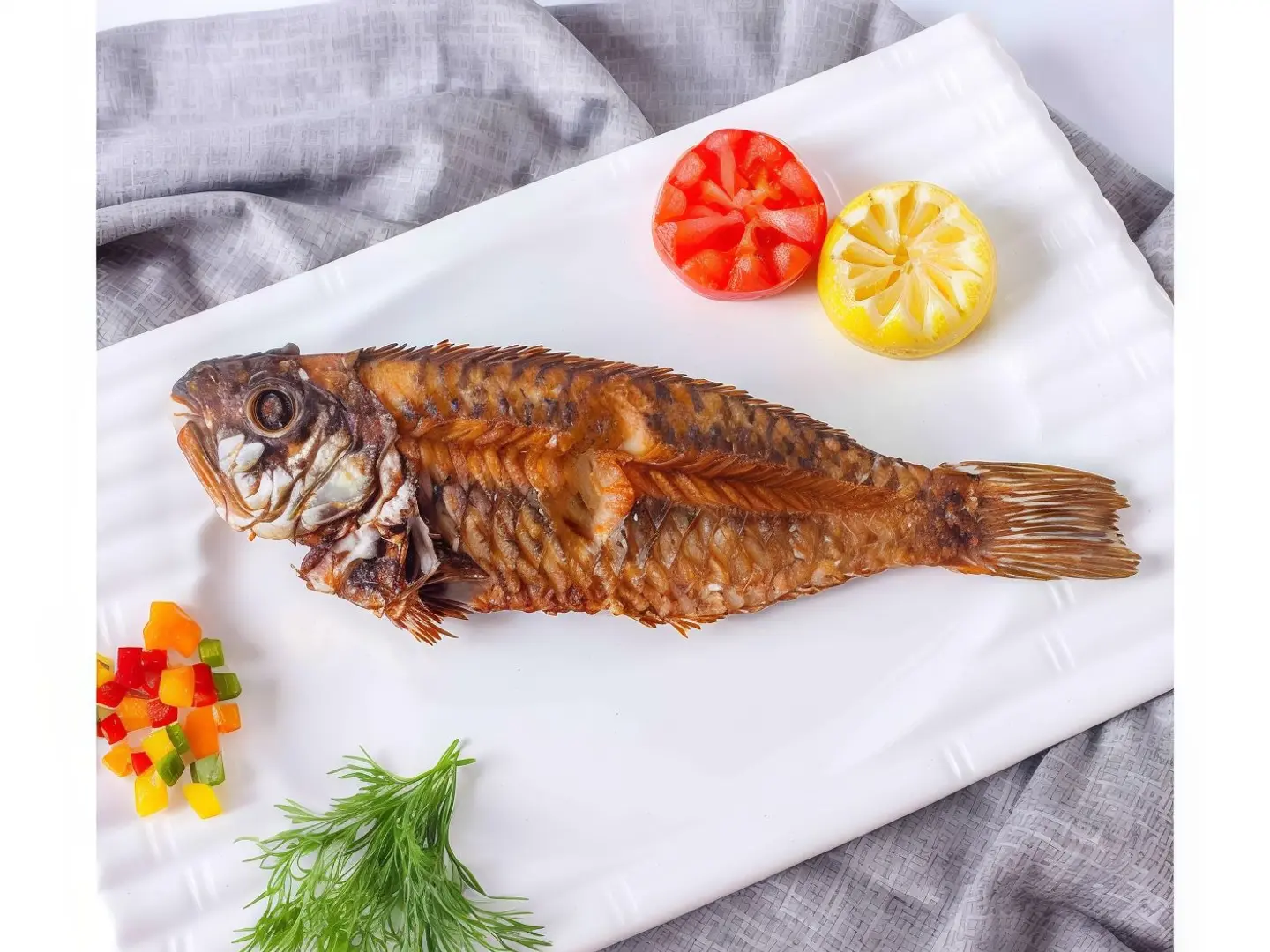 Fried Harid Fish