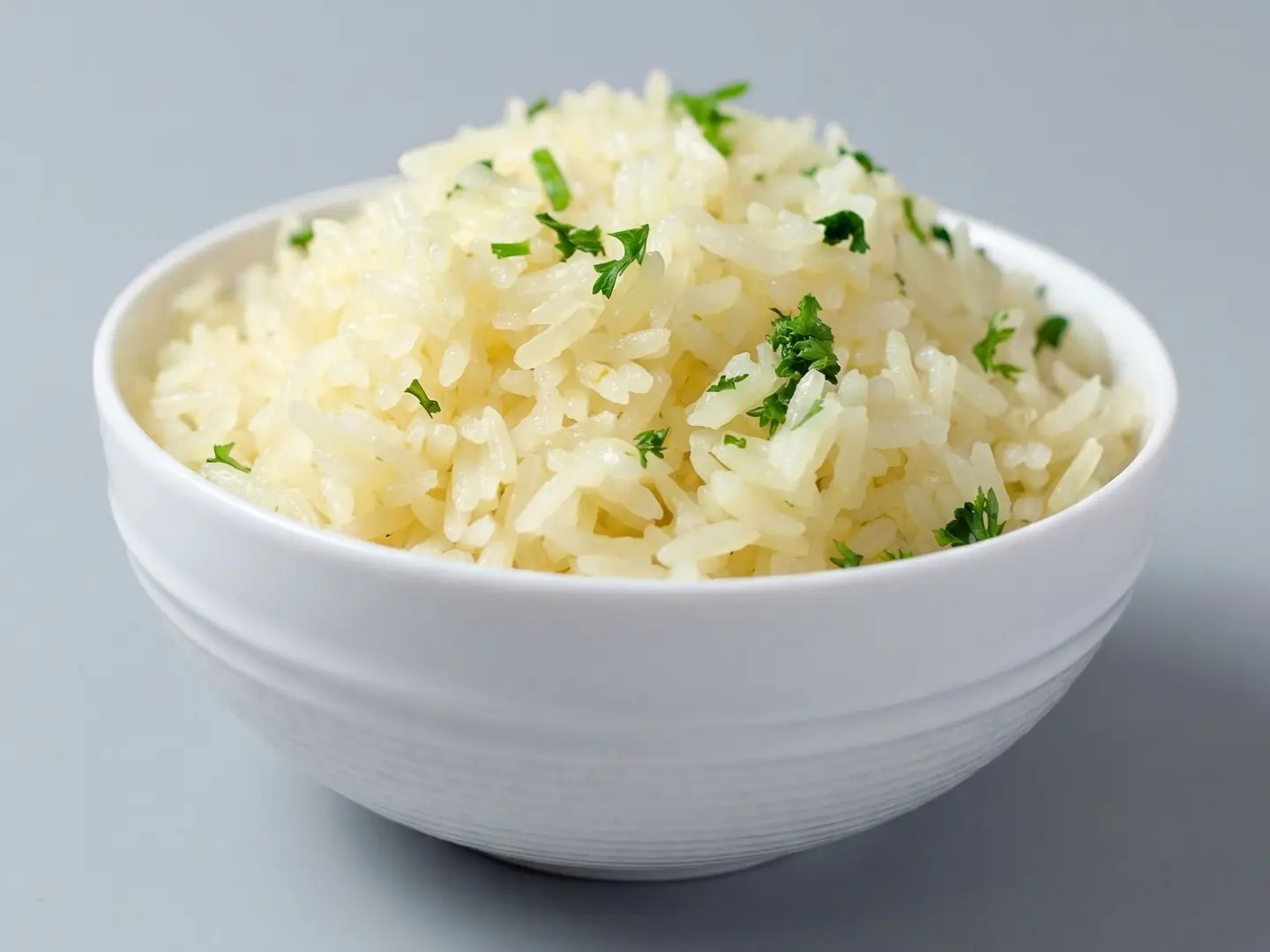 White Rice With Garlic