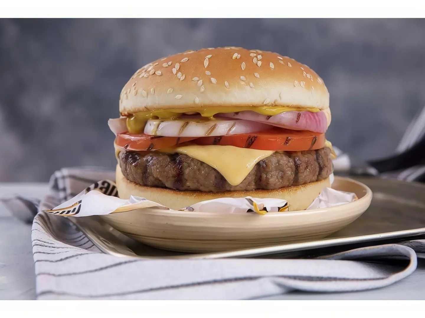 Grilled Beef Burger