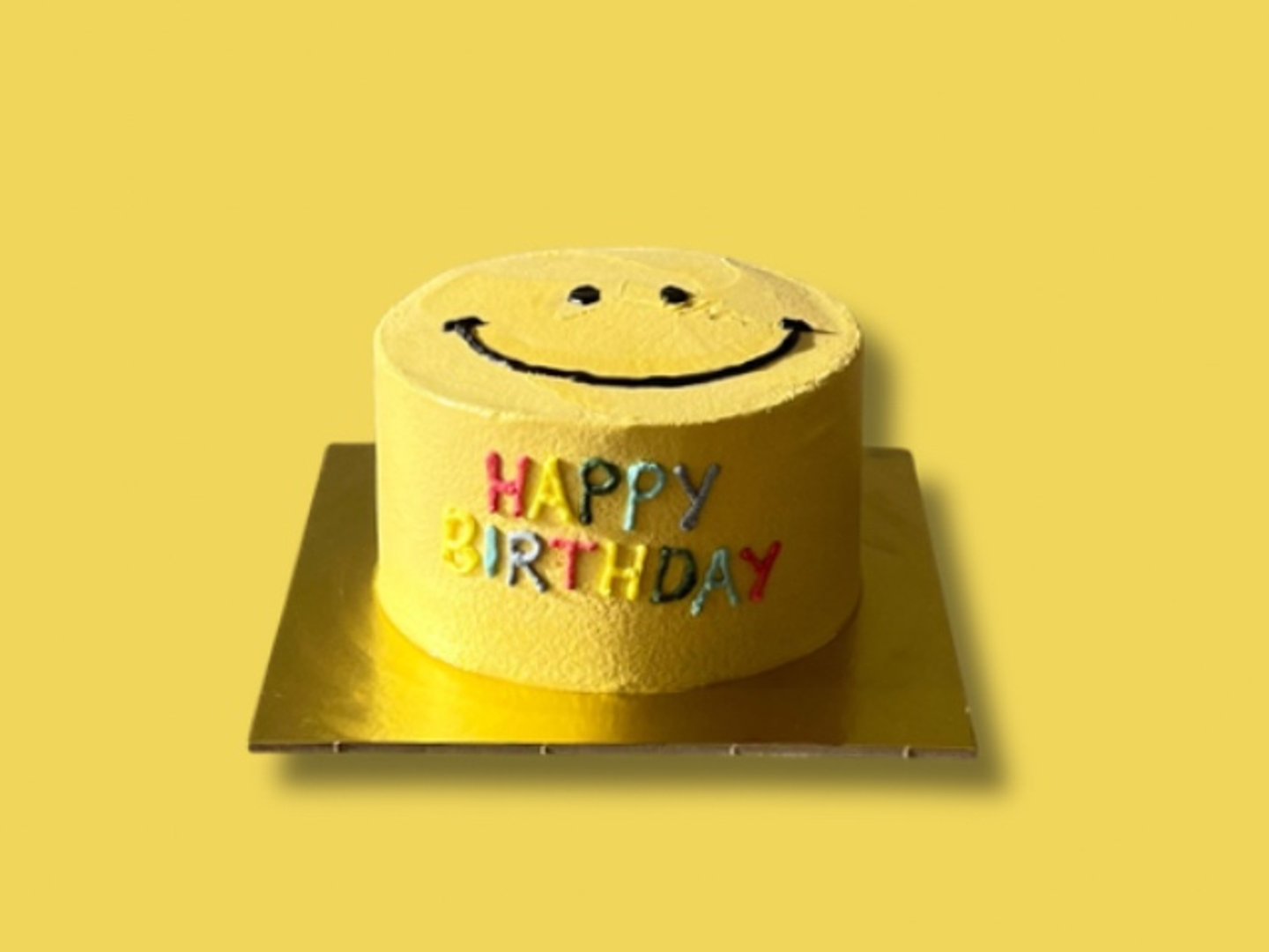 Smile Birthday Cake