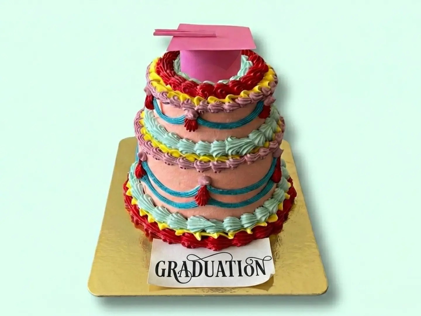 Grad Fancy Cake
