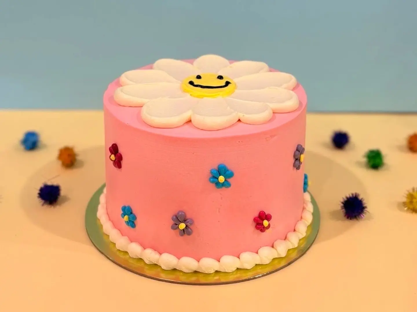 الكيكه الملونه - كبير