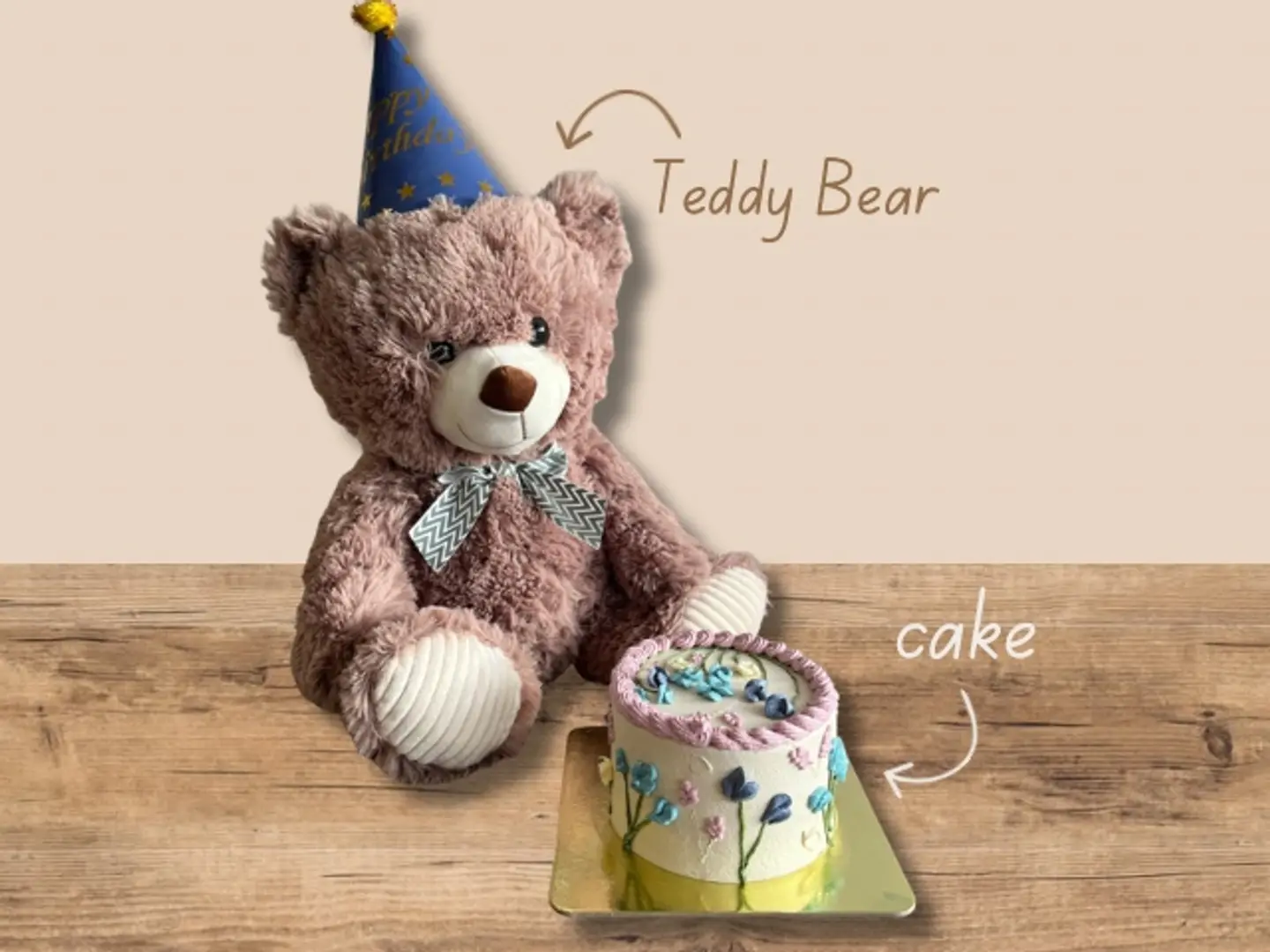 Cake And Bear Gift