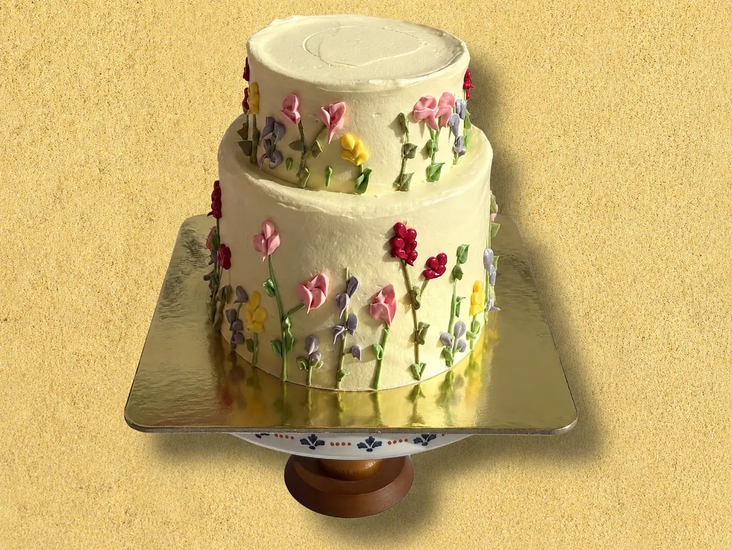 Double Cake Flowers
