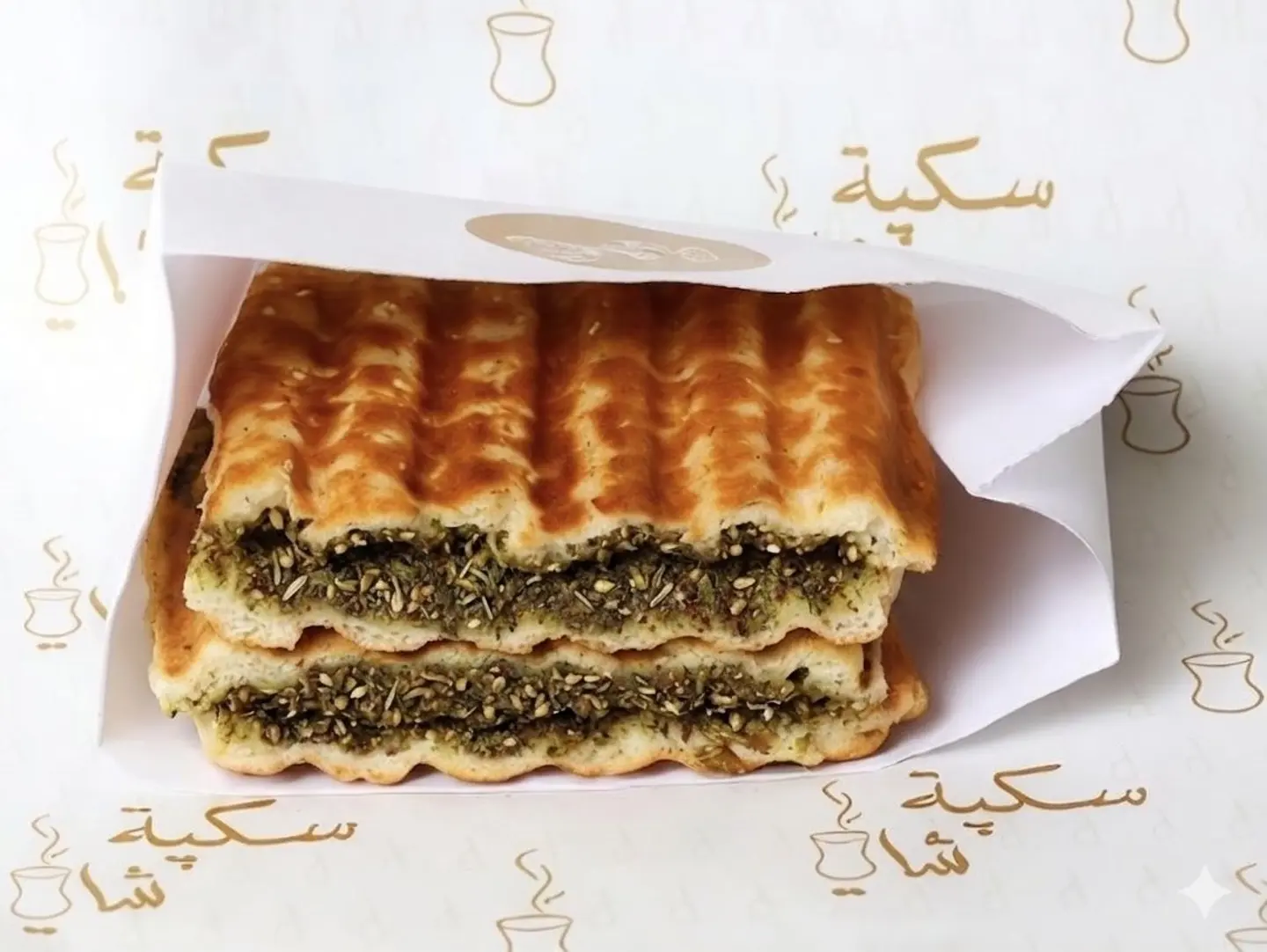 ساندويتش حمسة زعتر