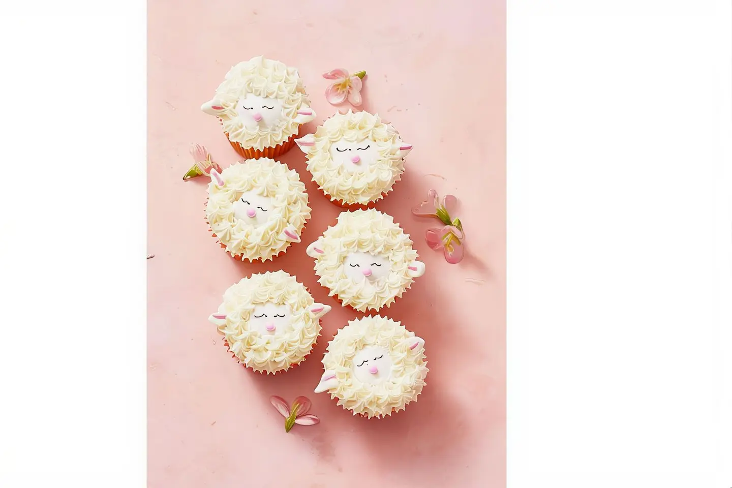 كب كيك خروف العيد