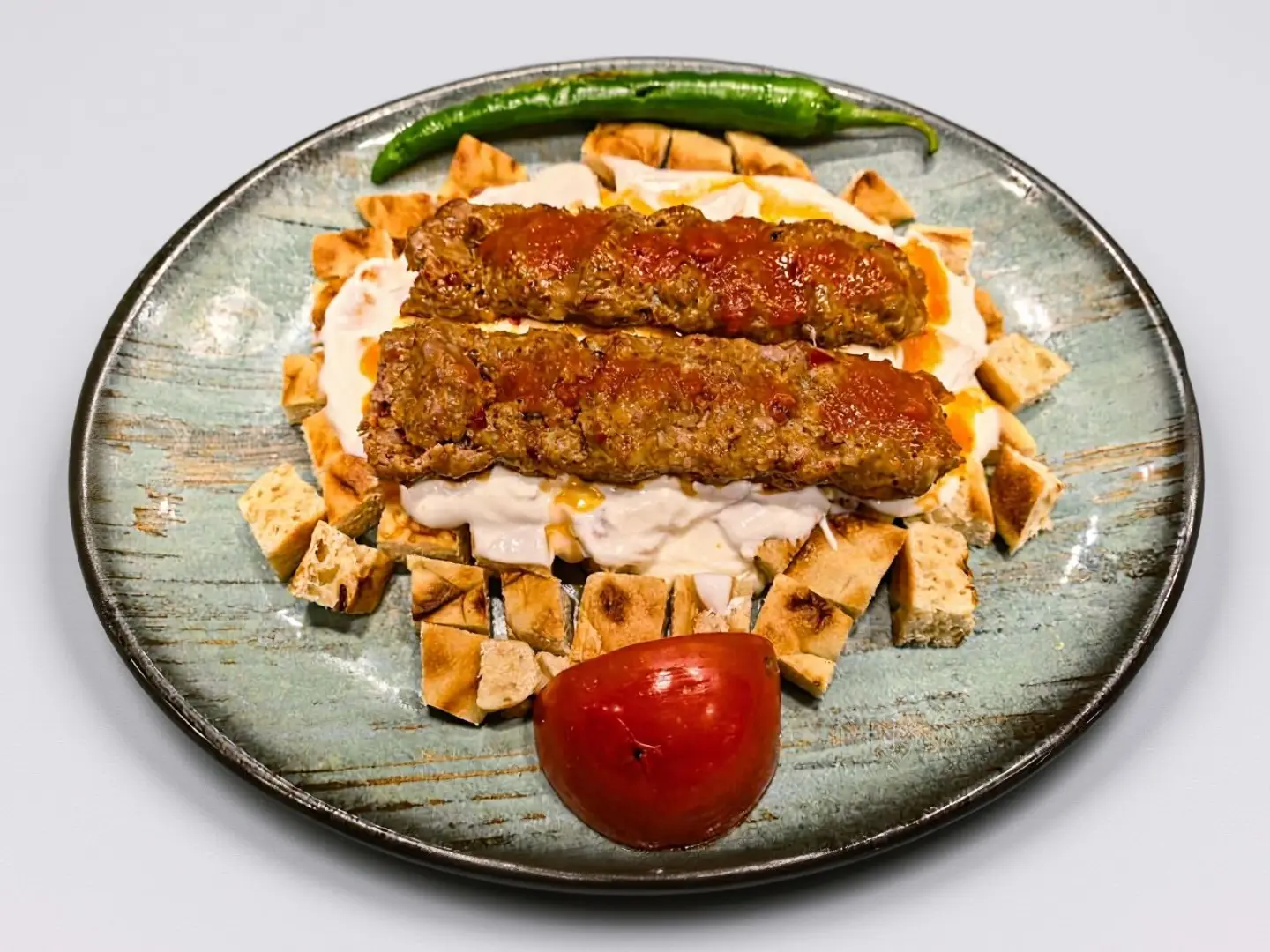 Adana Kebab With Yogurt
