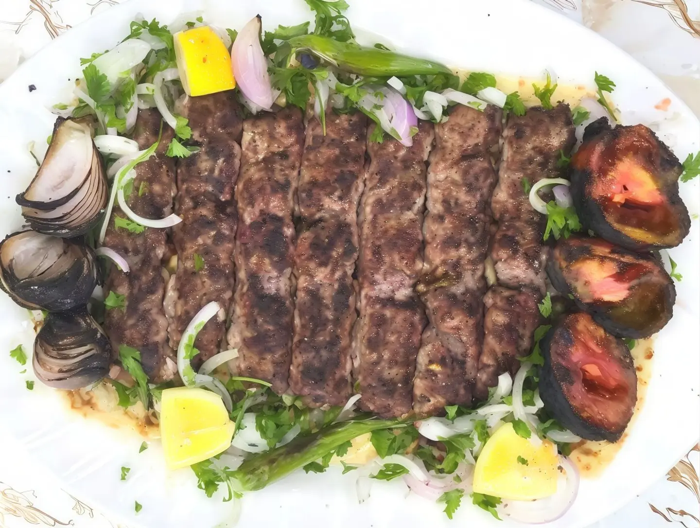 نصف كيلو كباب لحم