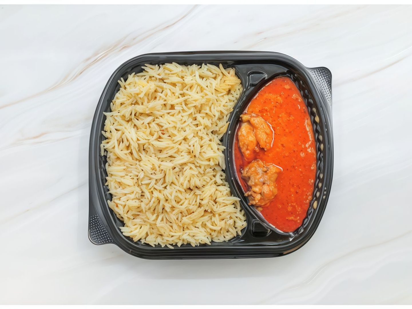 Karak Chicken Qorma With Rice