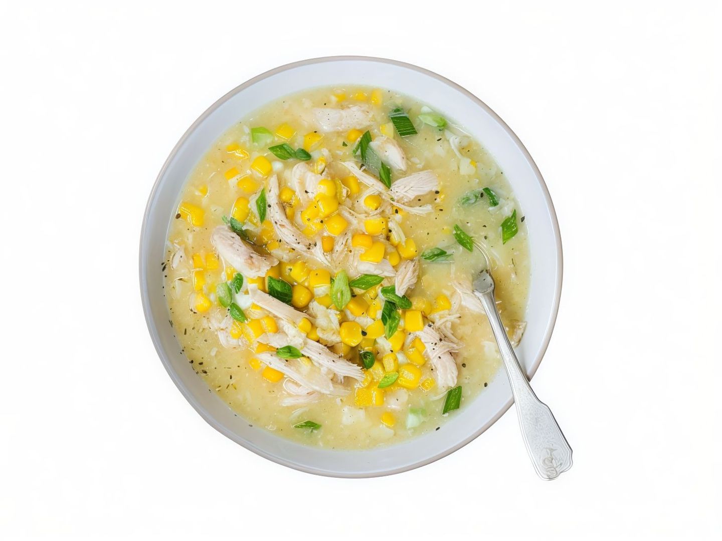 شوربة الذرة بالدجاج