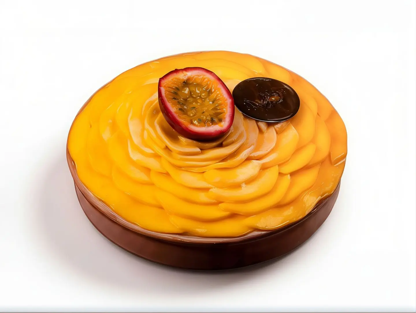 كيك ايس كريم مانجو، باشن فروت وجوز الهند