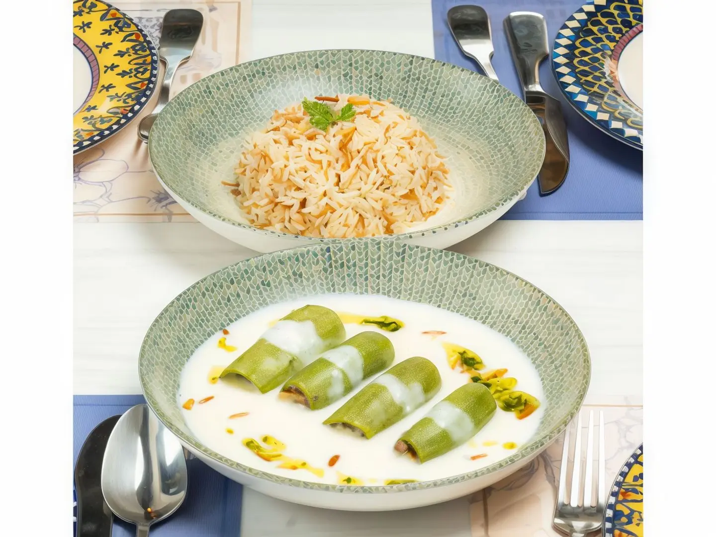 ابلما كوسا باللبن