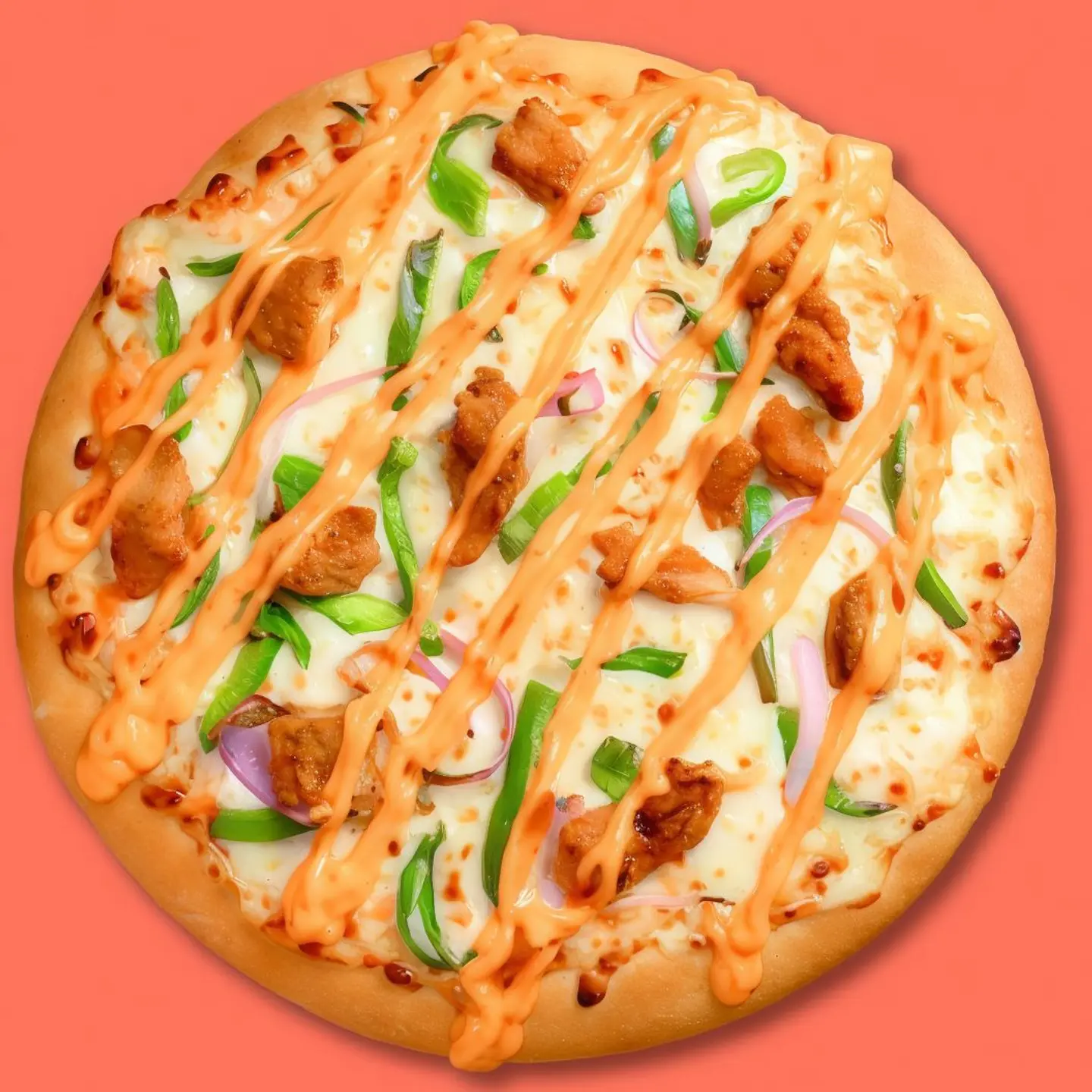 دجاج ديناميت - وسط