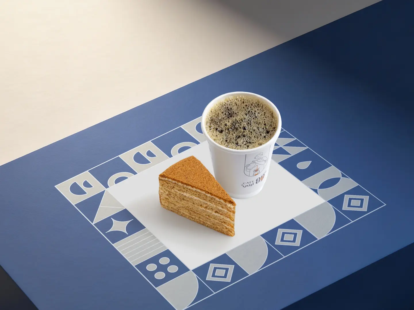 Coffee Day With Honey Cake