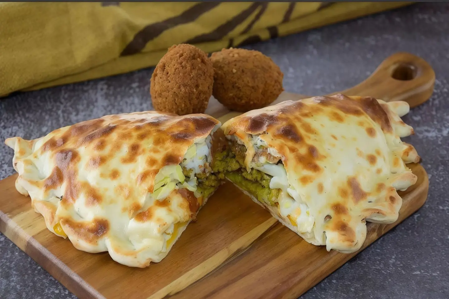 فطيرة فلافل