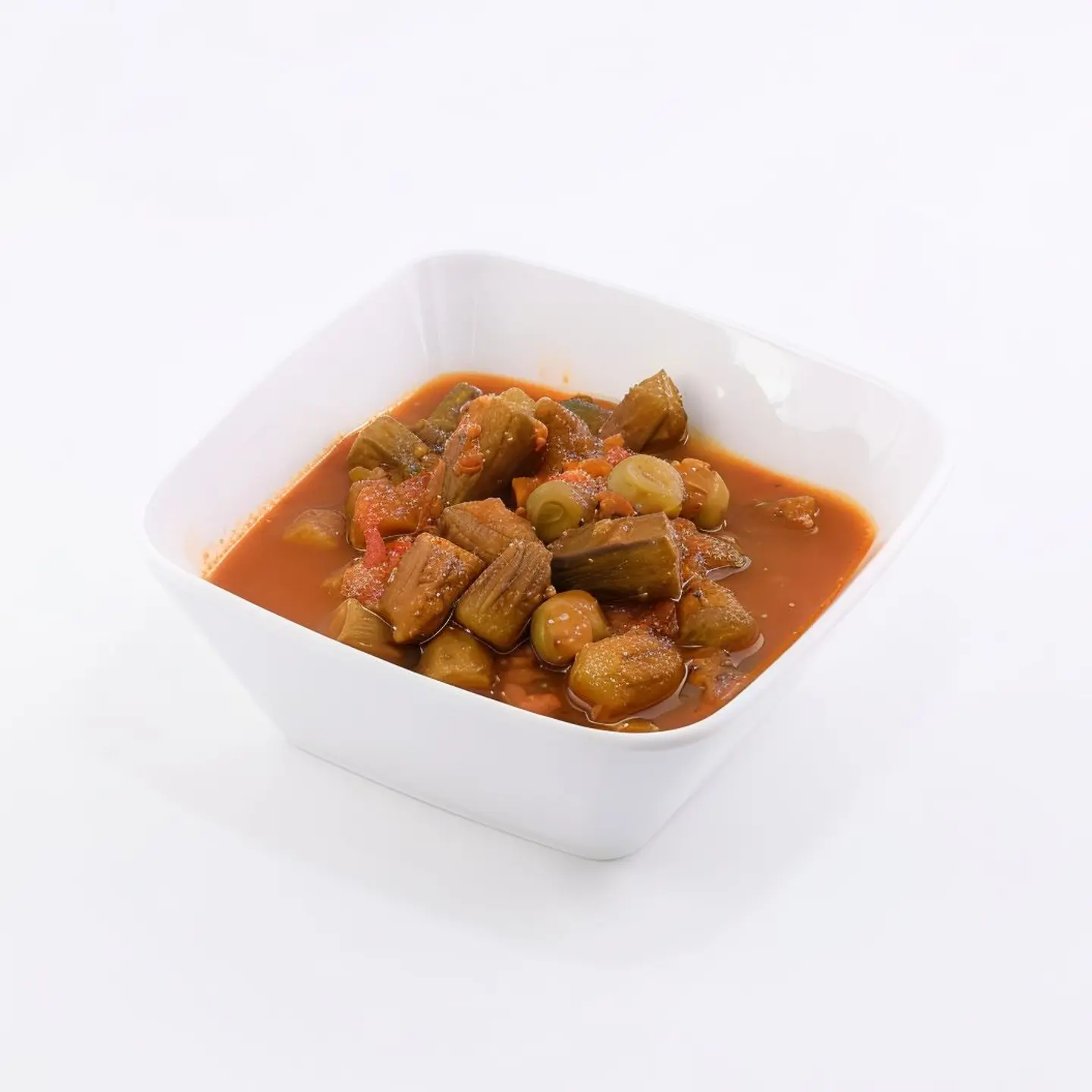 مرقة بامية باللحم