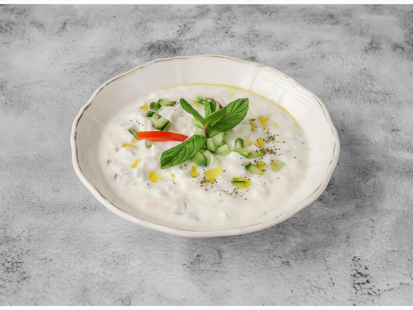 Yogurt With Cucumber