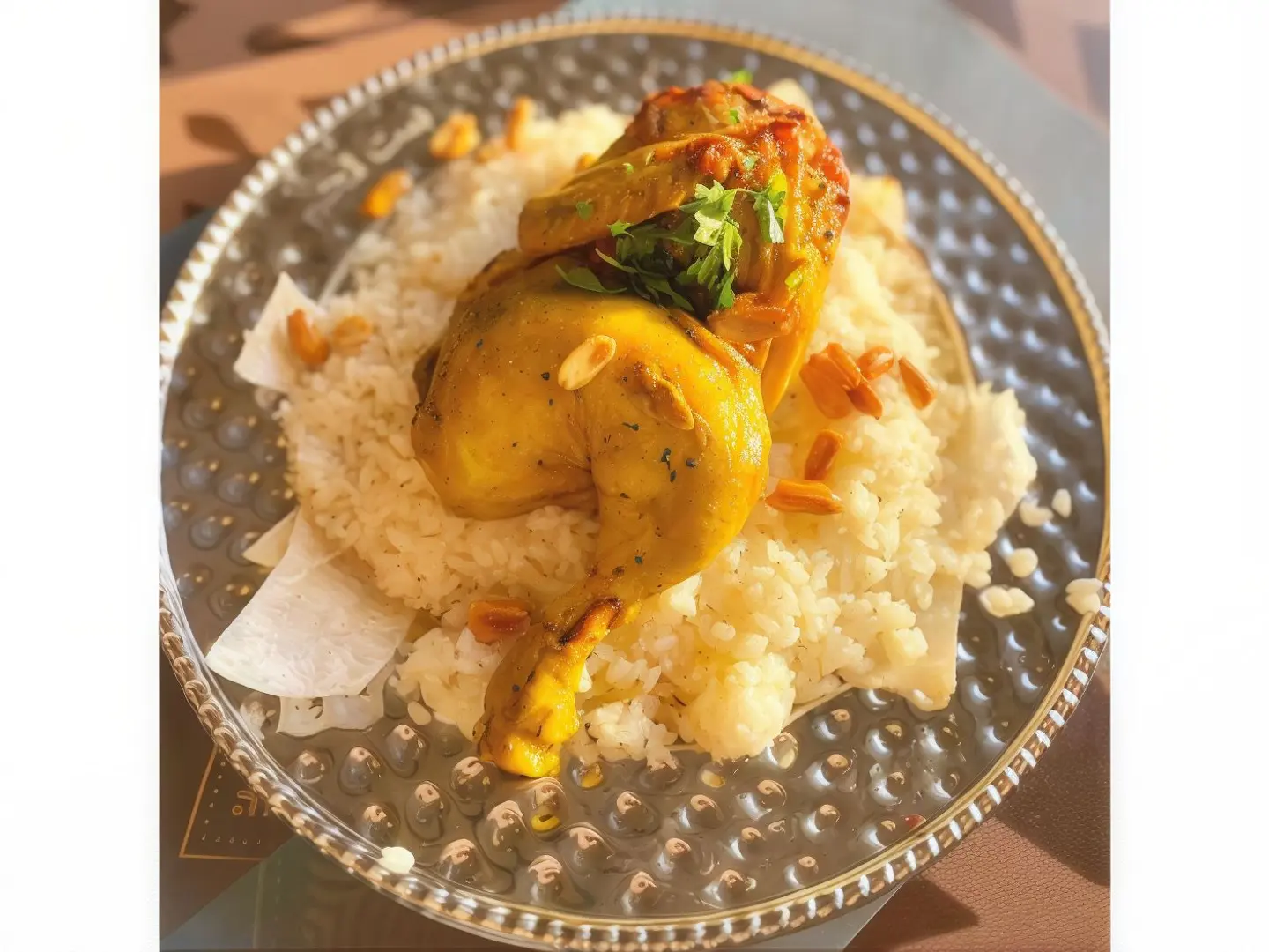 فته نصف دجاجه