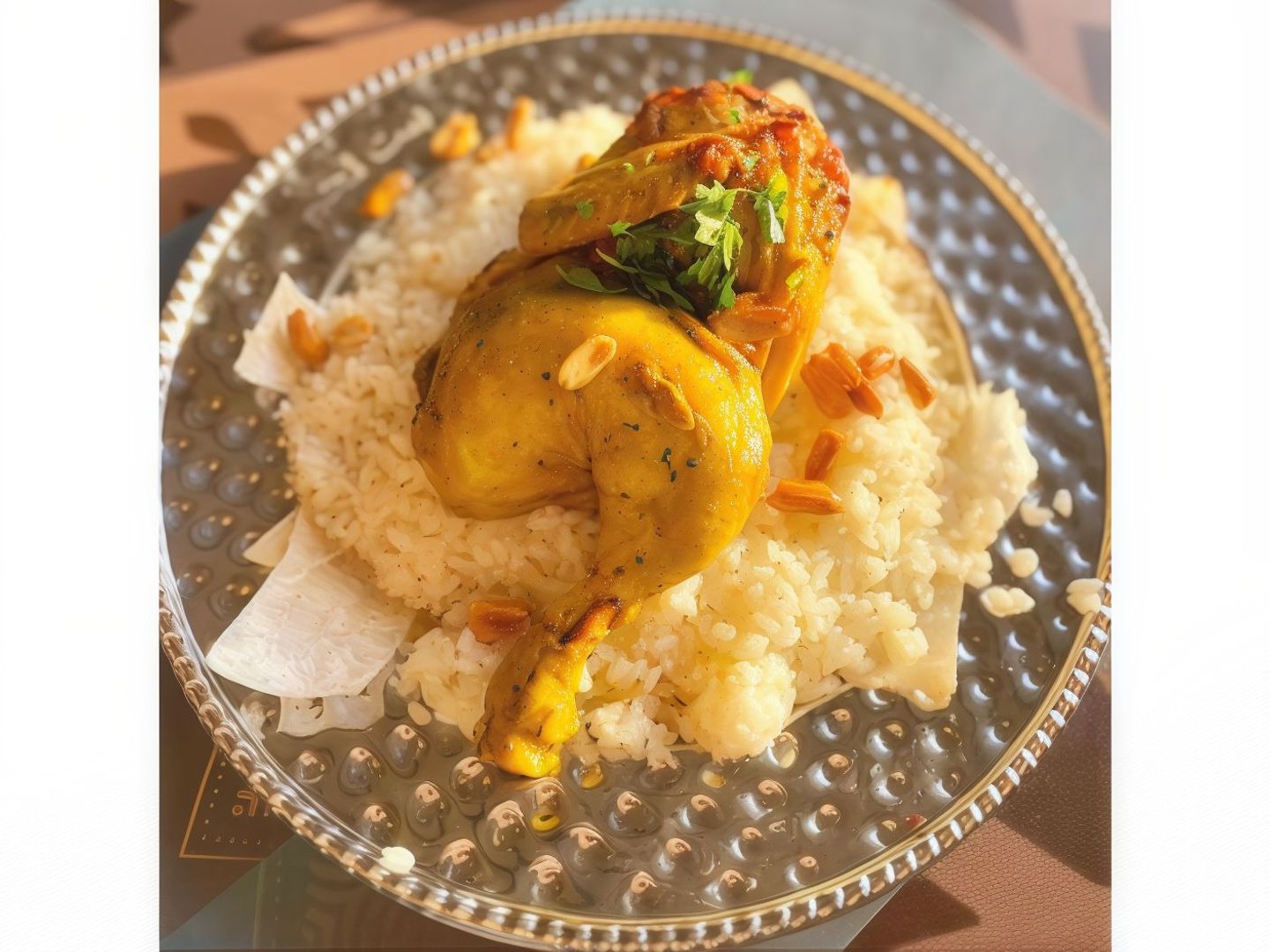 فته نصف دجاجه