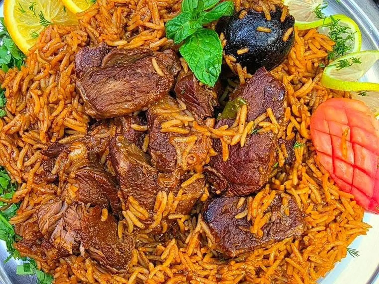 Camel Meat Kabsa