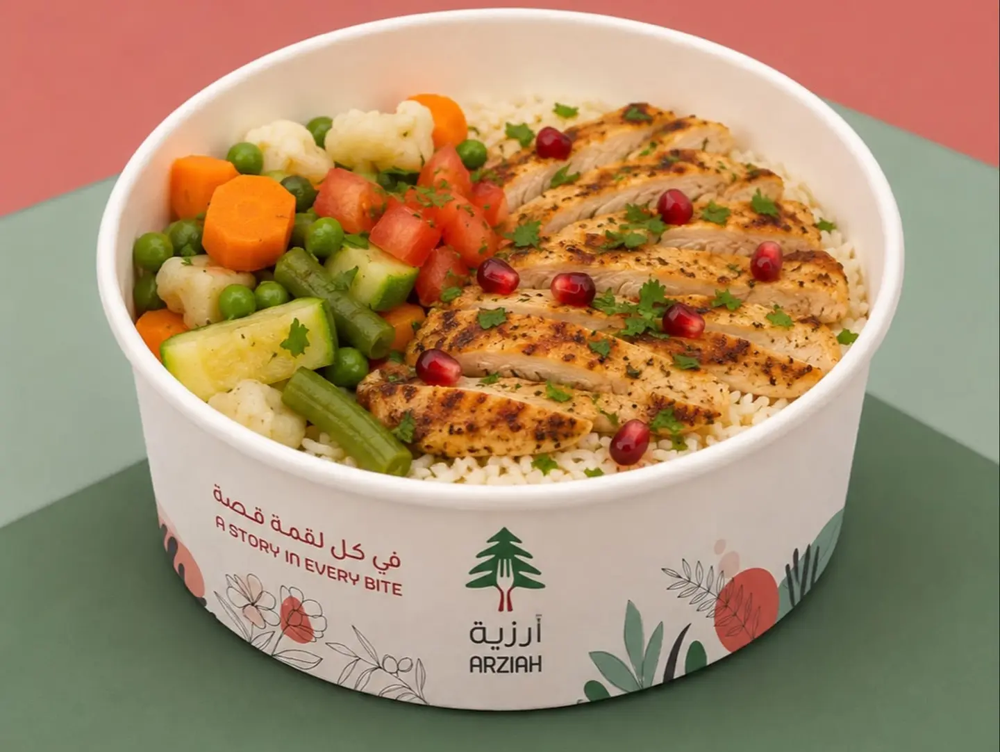 Chicken Grill With Zaafran Rice