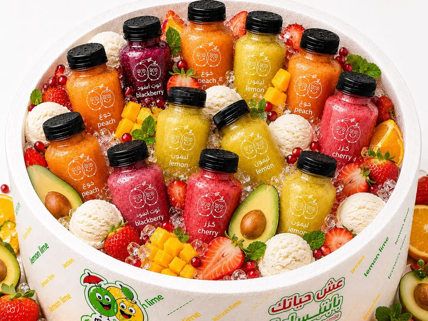 Box Of Vip Juices