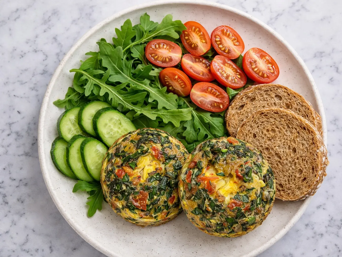 وجبة مافن البيض