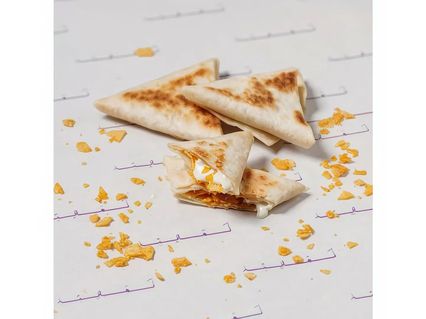 سمبوسه صاج جبن تشبس