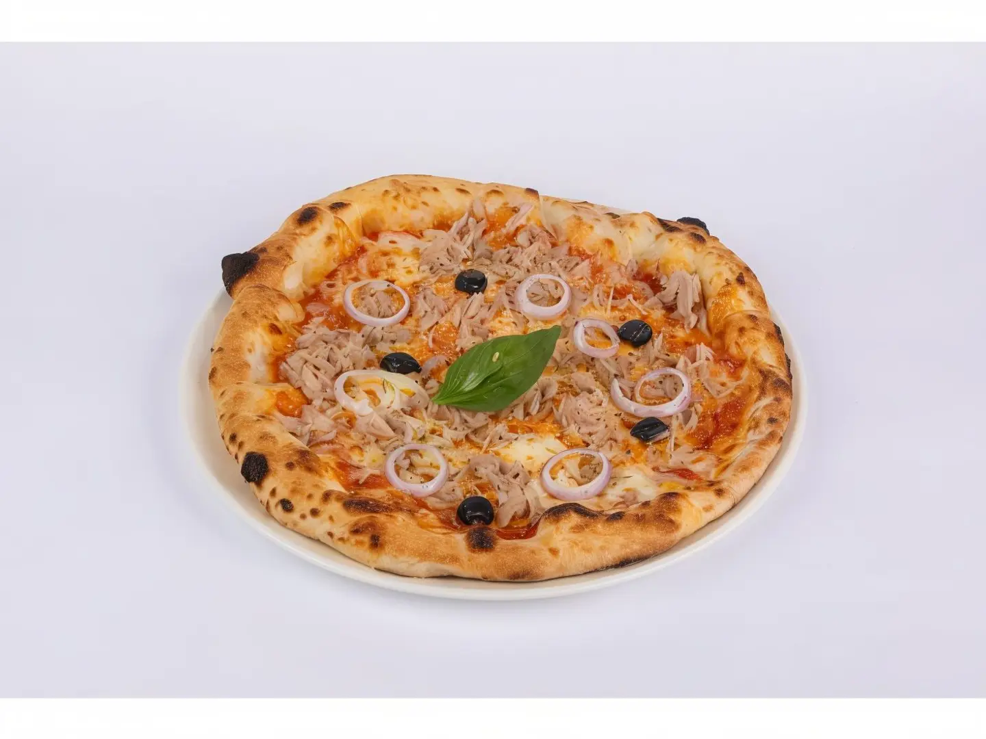 Tuna And Onion Pizza