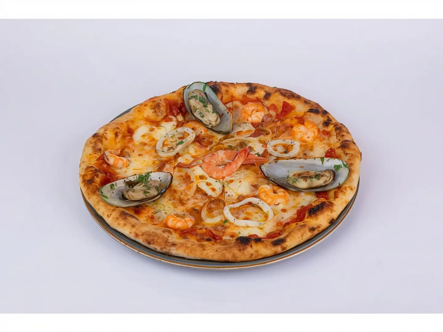 Seafood Pizza